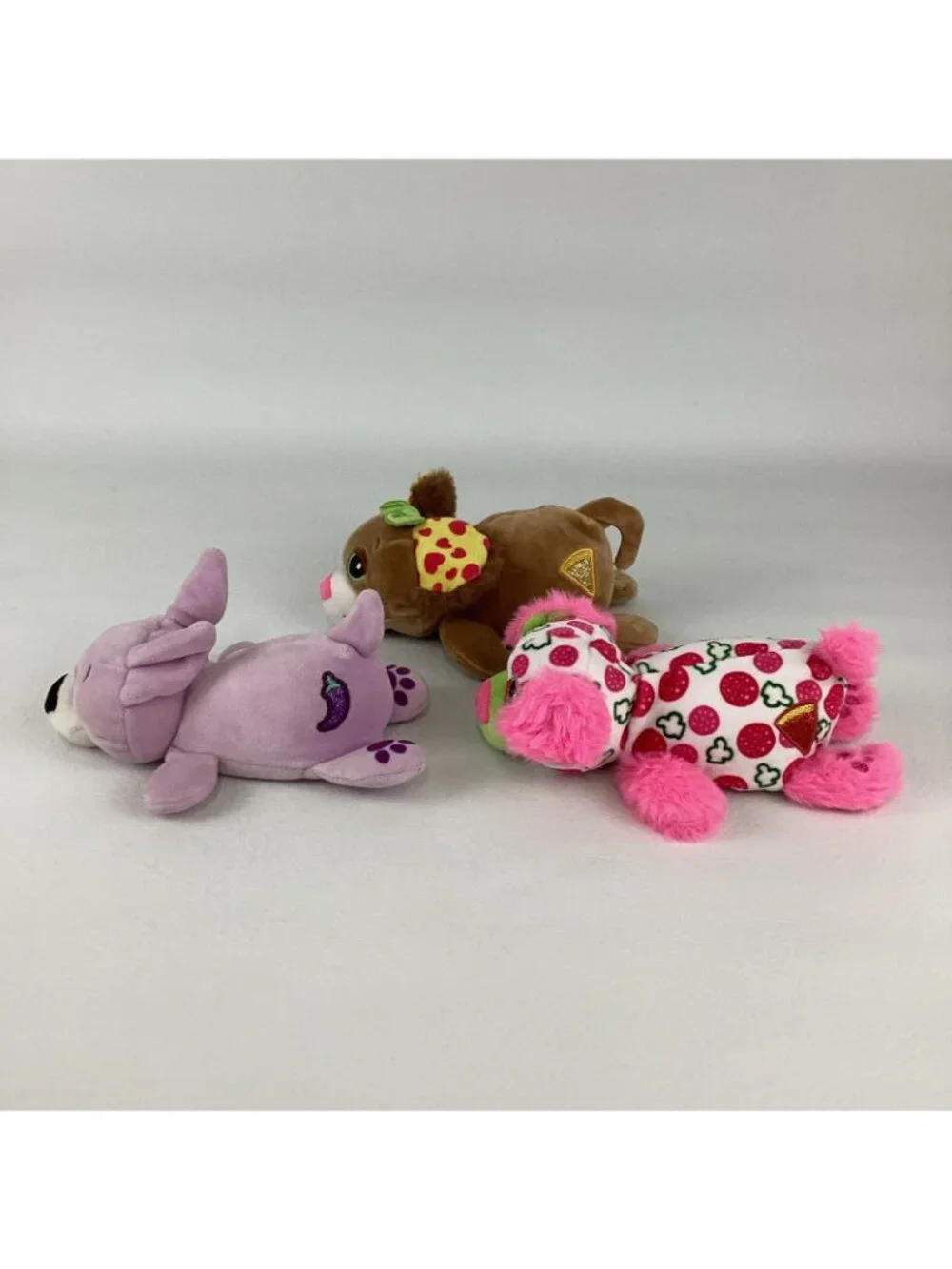 Cutetitos Plush Stuffed Animal Toy Lot Wraps Basilito Mouse Pizzaitos Peppito - Picture 9 of 12